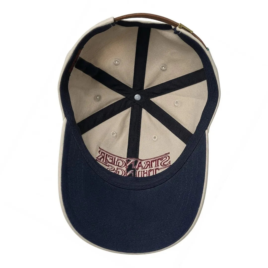 Stranger Things Embroidered 100% Cotton Adjustable Baseball Cap