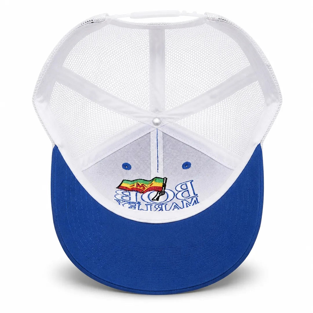 Bob Marley Embroidered Adjustable Trucker Snapback Cap