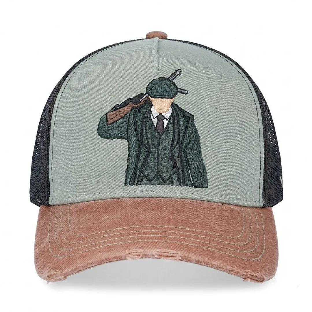 Thomas Shelby Embroidered A-Frame Trucker Cap