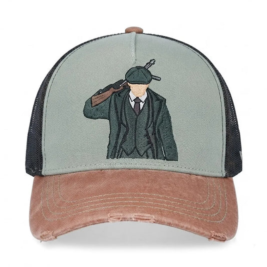 Thomas Shelby Embroidered A-Frame Trucker Cap