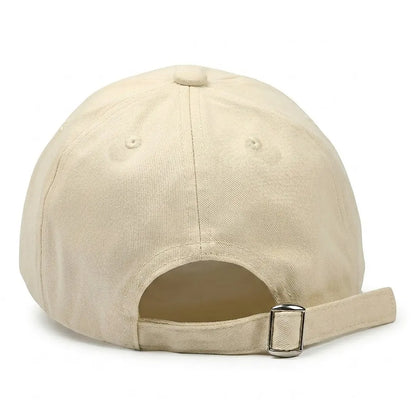 British Rock Embroidered Cotton Baseball Cap