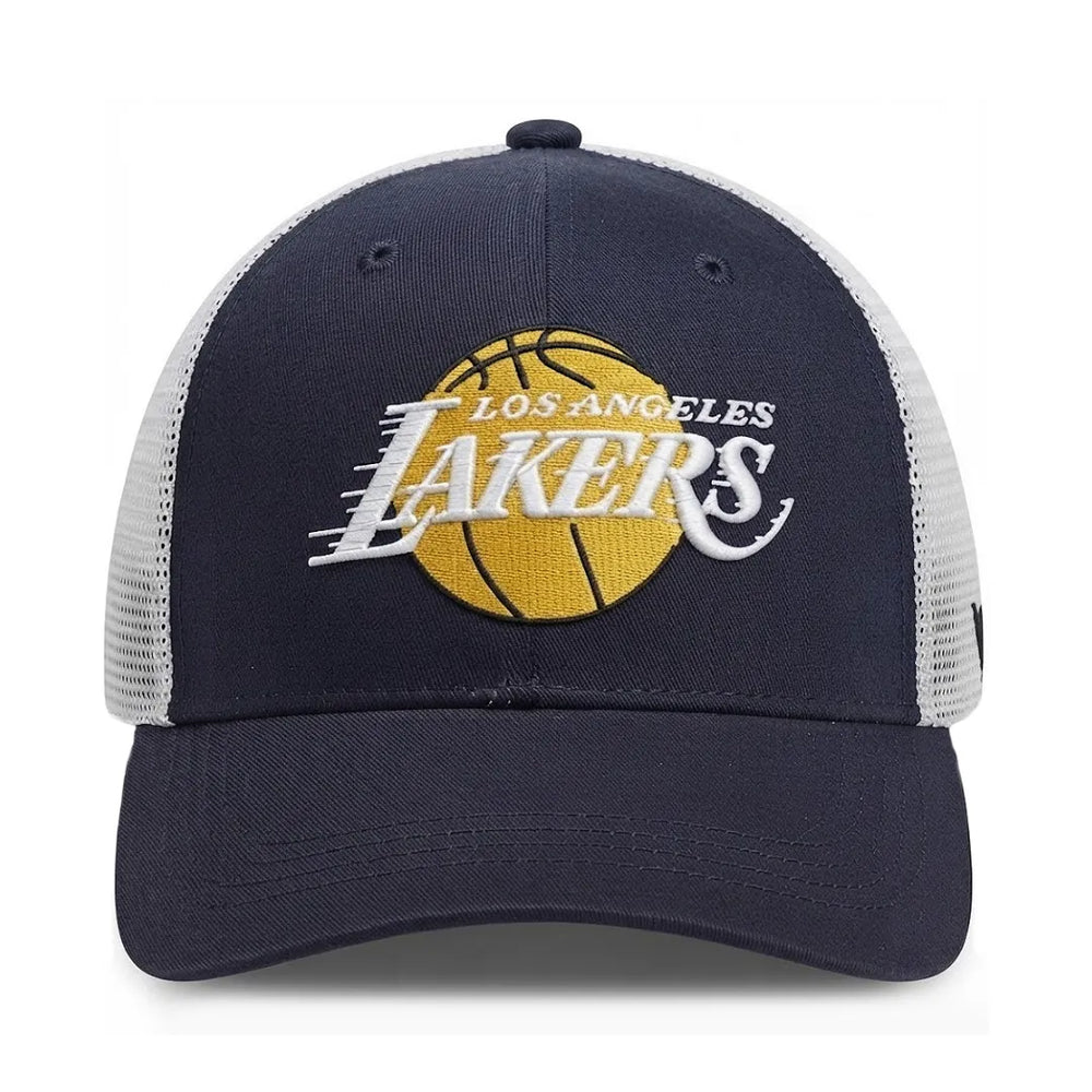 Adult Lakers Embroidered Trucker Cap
