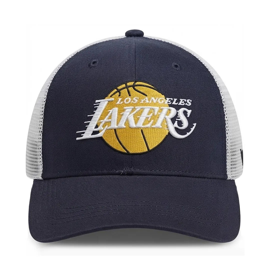 Adult Lakers Embroidered Trucker Cap