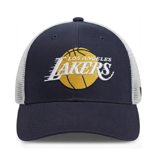 Adult Lakers Embroidered Trucker Cap