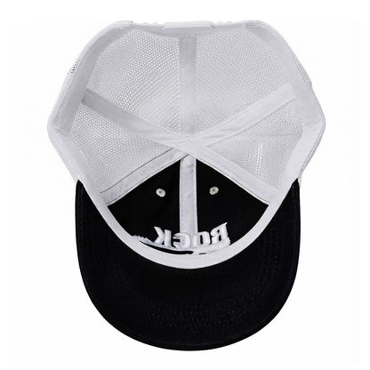 ROCK Embroidered Adult Mesh Trucker Cap