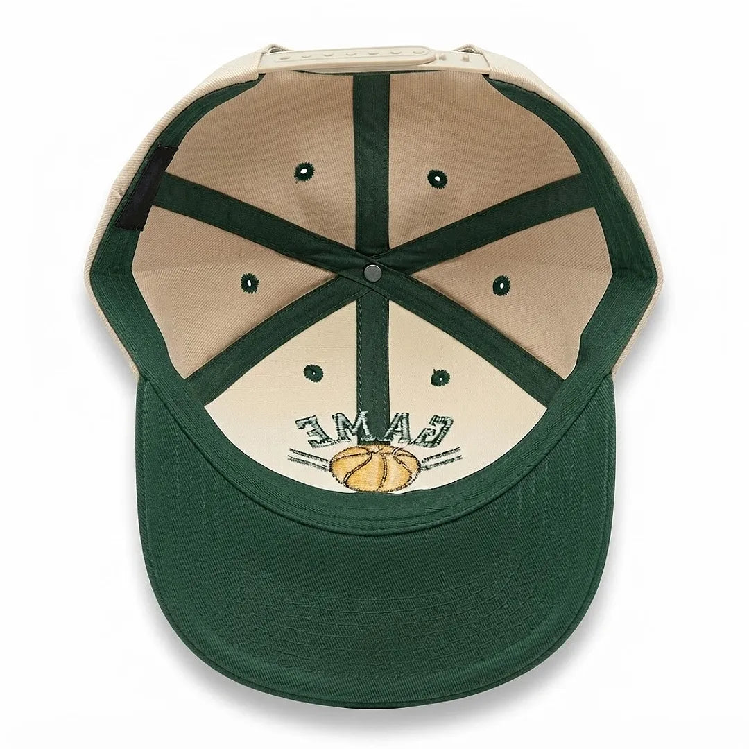 Game Day Basketball Embroidered Vintage Snapback Baseball Cap