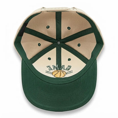 Game Day Basketball Embroidered Vintage Snapback Baseball Cap
