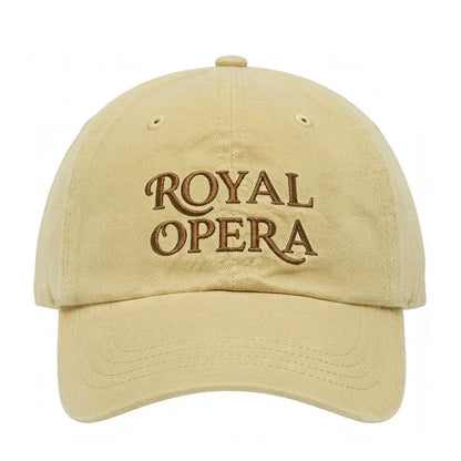 Royal Opera Embroidered 100% Cotton Adjustable Dad Cap