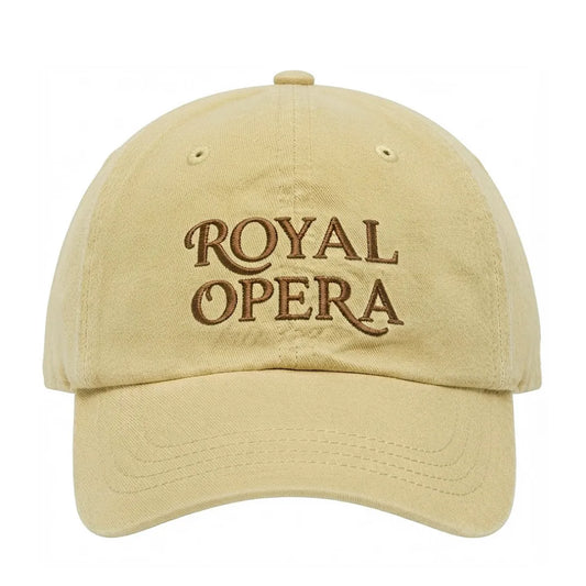 Royal Opera Embroidered 100% Cotton Adjustable Dad Cap