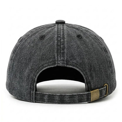 Kingsman Embroidered Washed Distressed Baseball Cap
