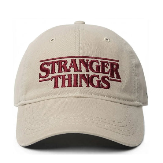 Stranger Things Embroidered 100% Cotton Adjustable Baseball Cap