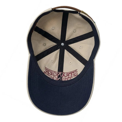 Stranger Things Embroidered 100% Cotton Adjustable Baseball Cap