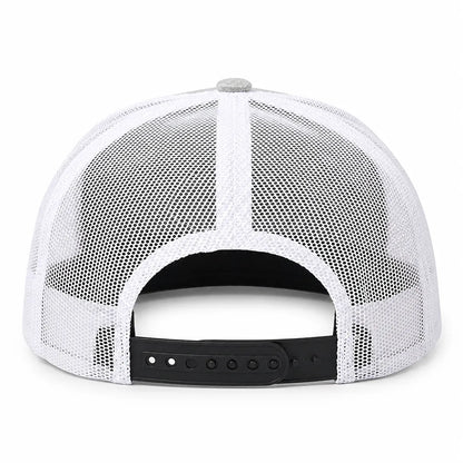 Unisex Grey Spin Master Embroidered Back Mesh Snapback Cap