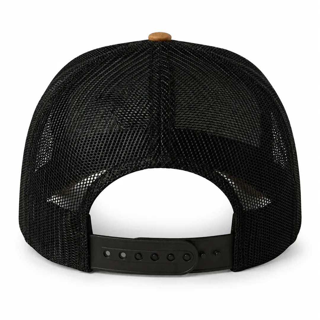 Kung Fu Panda Anime Embroidered Trucker Cap