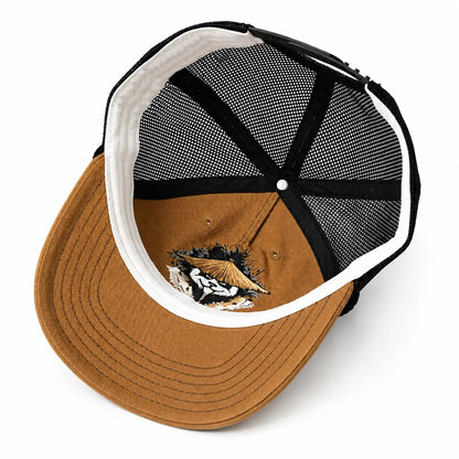 Kung Fu Panda Anime Embroidered Trucker Cap