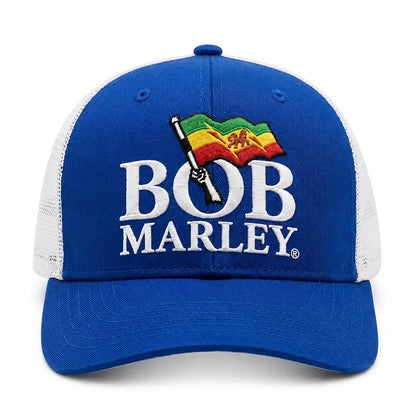 Bob Marley Embroidered Adjustable Trucker Snapback Cap