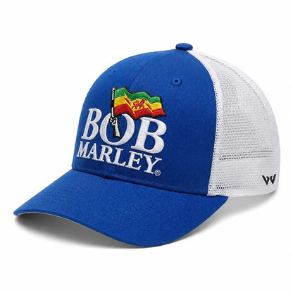 Bob Marley Embroidered Adjustable Trucker Snapback Cap