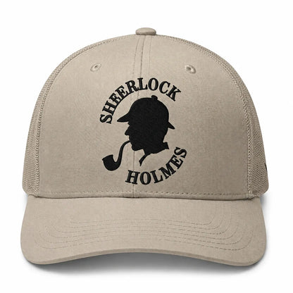 Sherlock Holmes Embroidered Trucker Cap