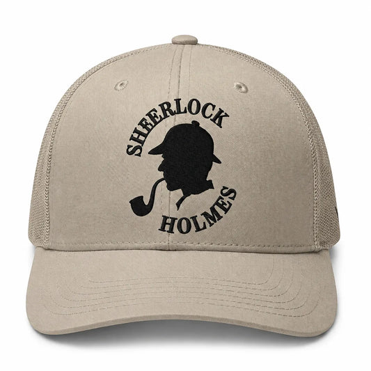 Sherlock Holmes Embroidered Trucker Cap