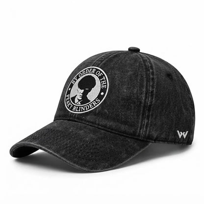 Peaky Blinders Thomas Embroidered Washed Organic Cotton Dad Cap